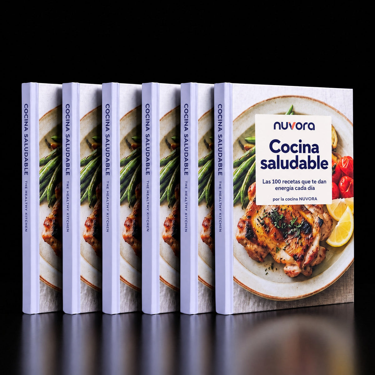Pack de 6 libros electrónicos de recetas NUVORA