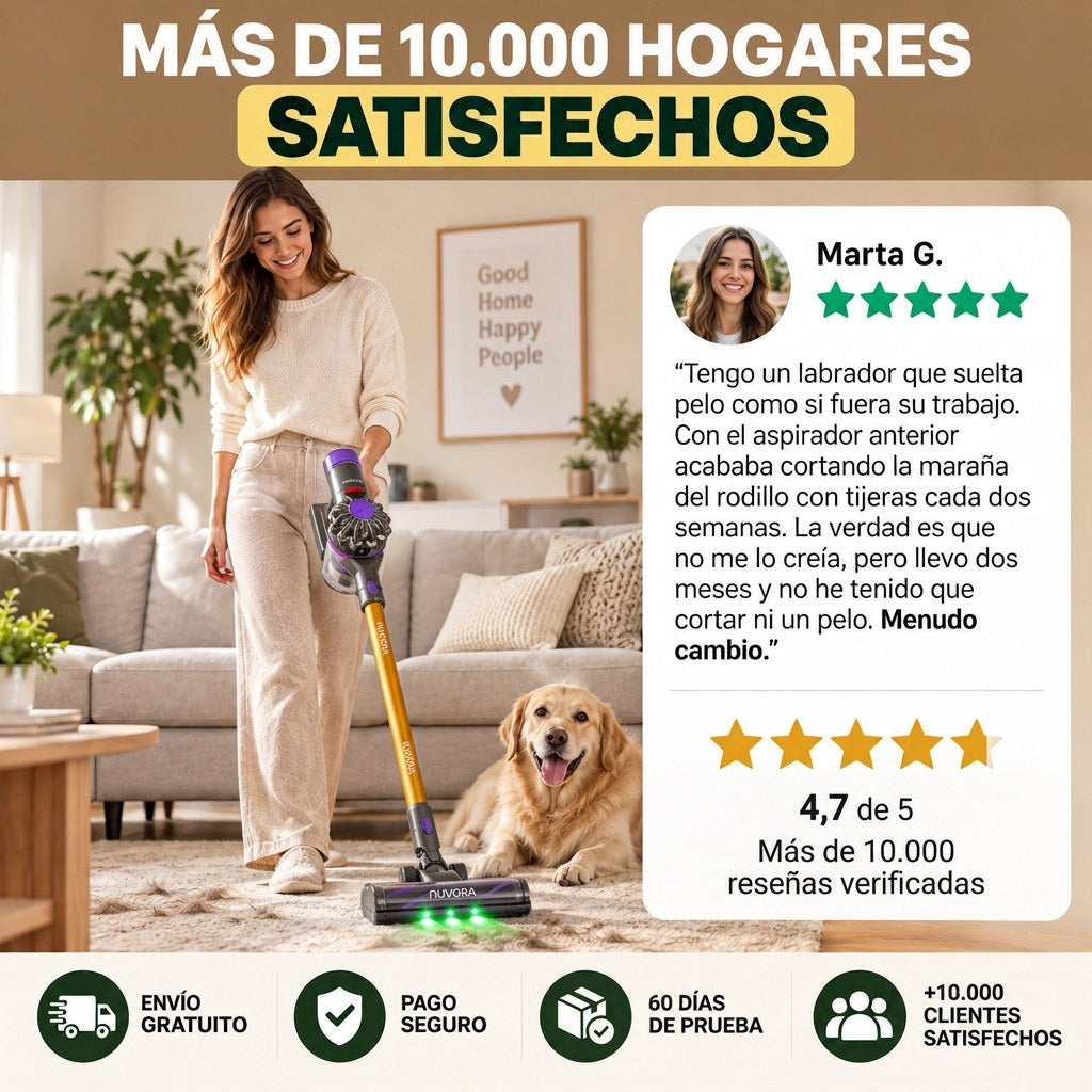Más de 10.000 hogares satisfechos